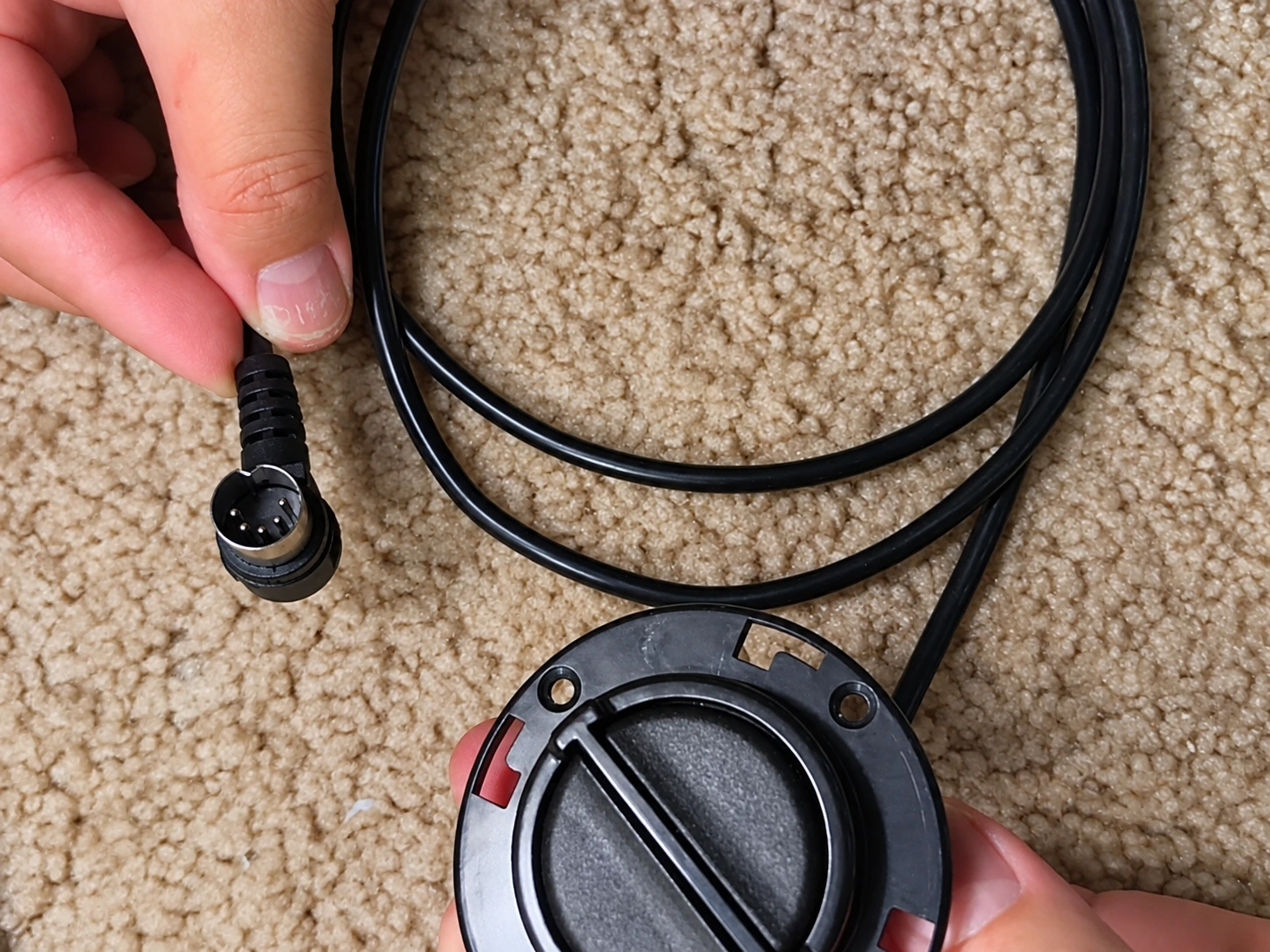 Power switch and cable