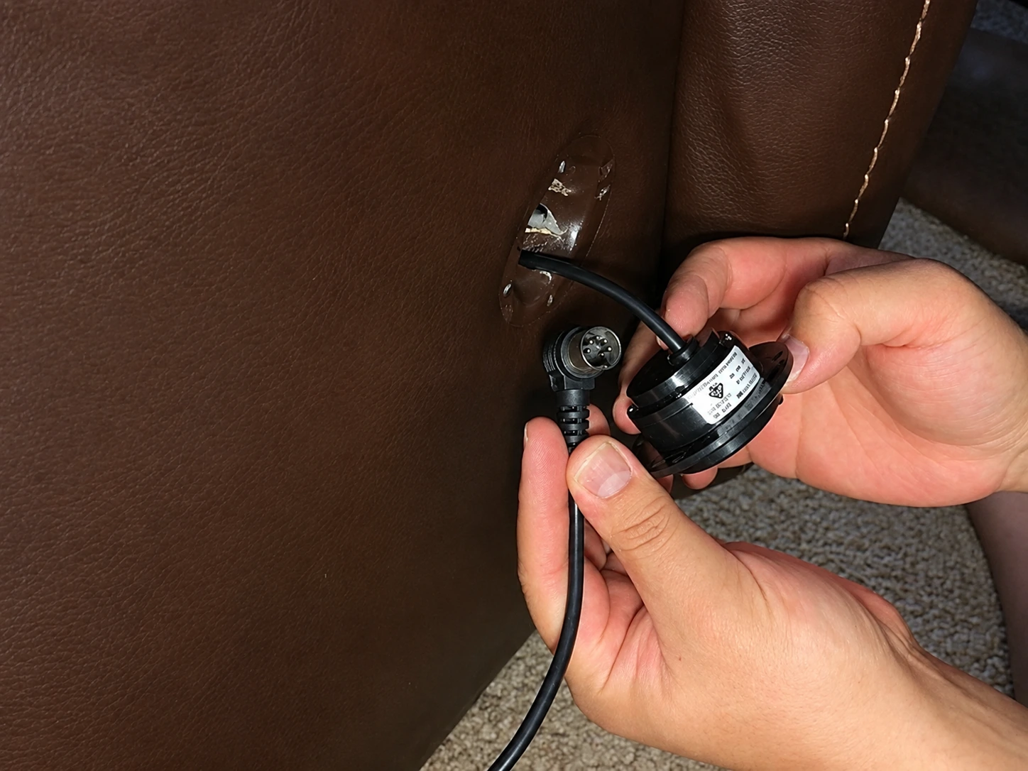 Removed switch assembly